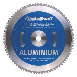 Tarcza piły do aluminium Metallkraft  Ø 355 x 2,4 x 25,4 mm