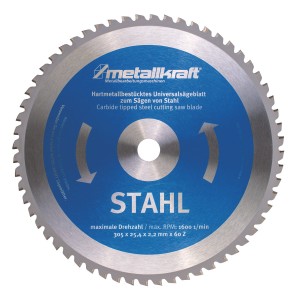 Tarcza piły do stali Metallkraft  Ø 305 x 2,4 x 25,4 mm
