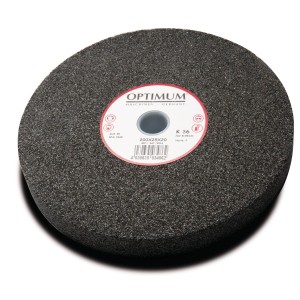 Ściernica korundowa zwykła Optimum  Ø 200 x 25 Ø 20 mm, K80, twardość M