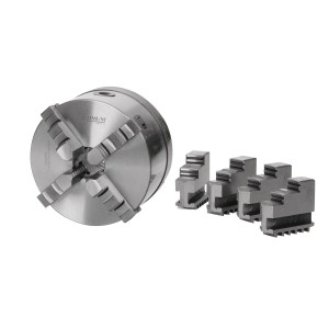 Uchwyt tokarski czteroszczękowy OPTIMUM Odlewany Camlock, mocowanie centralne Optimum  Ø 200 mm Camlock DIN ISO 702-2 nr 5