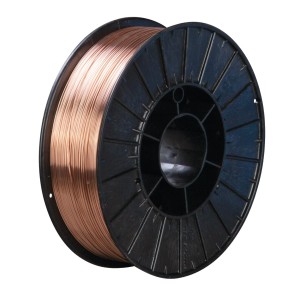 Druty spawalnicze ze stali niskostopowej MAG Schweisskraft  SG 2 / D 300 normalnie nawinięte 15 kg / 0,8 mm