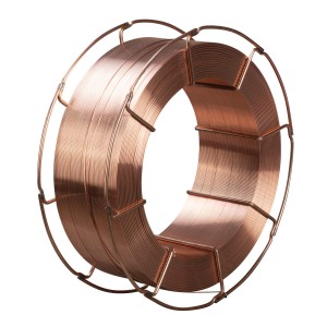 Drut spawalniczy w osłonie gazów obojętnych o twardej powłoce Schweisskraft  MSG6-60 / D 300 / 15,0 kg / 1,6 mm