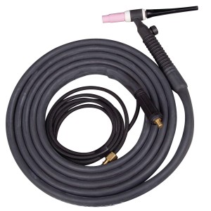 Palnik spawalniczy TIG, chłodzony gazem Schweisskraft  WP 17V ED 4m