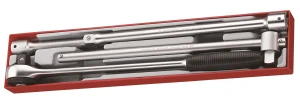 4-elementowy zestaw przedłużaczy 3/4" Teng Tools TTX340