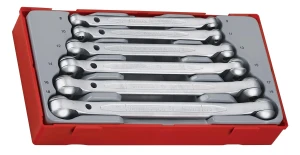 6-elementowy zestaw kluczy nasadowych przegubowych Teng Tools TT6506