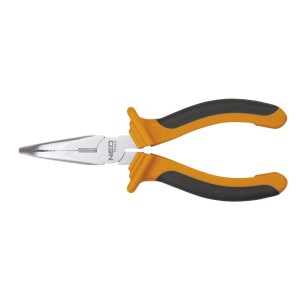 Szczypce kombinerki wydłużone wygięte PORĘCZNE stalowe 160 mm Neo