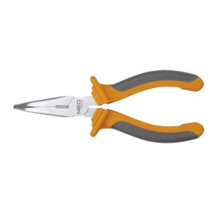 Szczypce kombinerki wydłużone wygięte ERGONOMIECZNE  stalowe 200 mm Neo