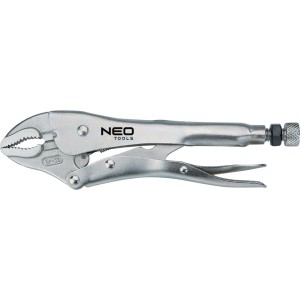 Szczypce zaciskowe kombinerki uniwersalne 250 mm, okrągłe szczęki Neo Tools