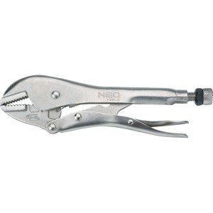 Szczypce zaciskowe kombinerki uniwersalne 250 mm, proste szczęki Neo Tools