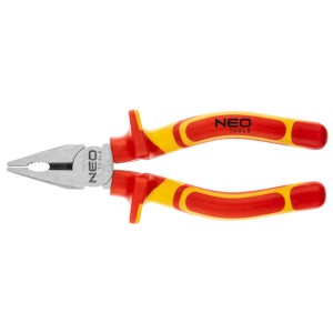 Szczypce kombinerki uniwersalne izolowane 180 mm 1000V, CrV, polerowane Neo