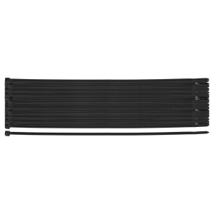 Opaski zaciskowe EXTREME 4.8 × 450 mm, czarne, 50 szt. Neo Tools