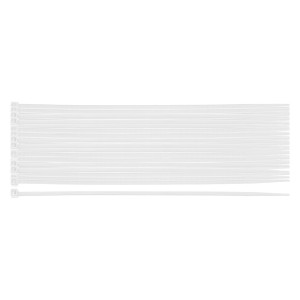 Opaski zaciskowe EXTREME 2.5 × 150 mm, białe, 100 szt. Neo Tools