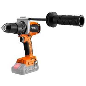Wiertarko-wkrętarka bezszczotkowa z udarem, solidny chyt  100Nm Energy+, Neo