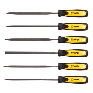 Pilniki iglaki do metalu, szlifierki ręczne zestaw 6 szt. Topex