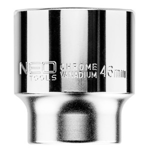 Nasadka dwunastokątna stalowa CrV 3/4", 46 mm Neo Tools