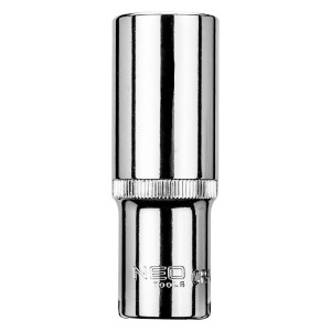 Nasadka sześciokątna długa stalowa CrV kwadrat 1/2", 21 mm Neo Tools