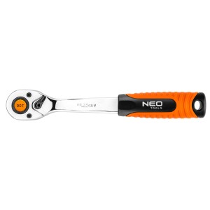 Grzechotka do nasadek stalowa CrV 3/8", 90T Neo Tools