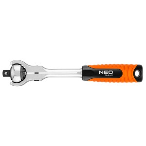 Grzechotka do nasadek stalowa CrV kwadrat 1/2", 360°, 72T Neo Tools