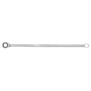 Klucz oczkowy stalowy CrV dwustronny z grzechotką, długi 13 mm Neo