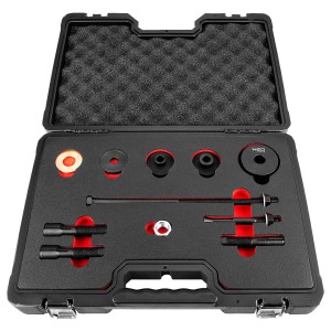 Zestaw narzędzi stalowych CrV do łożysk kół do Harley'a-Davidsona Neo Tools