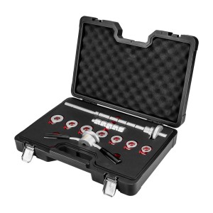 Zestaw narzędzi stalowych  do montażu i demontażu łożysk główki ramy w motocyklach Neo