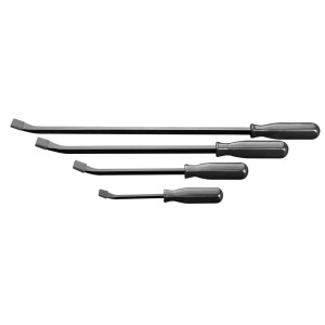 Łomy ze stali CrV, kompleksowy zestaw 4 szt. Neo Tools