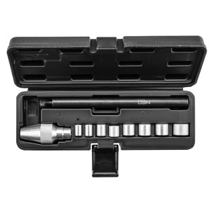 Zestaw do centrowania tarcz sprzęgła, 7 tulei redukcyjnych 9 szt. Neo