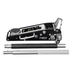 Podnośnik hydrauliczny, aluminiowy, lewarek 1.5 t Neo