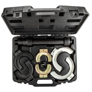 Ściągacz do sprężyn z wymiennymi końcówkami kompleksowy zestaw Neo Tools