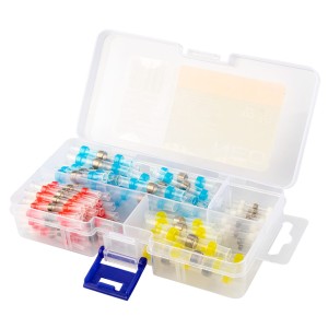 Koszulki termokurczliwe "samolutujące", 100 szt. (0.25 - 6.0 mm) Neo Tools
