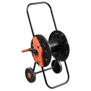 Wózek na wąż ogrodowy, tworzywo sztuczne, stabilny do 60 m węża 1/2" Neo