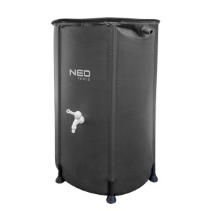 Składany pojemnik na deszczówkę, pojemny 250 L, PVC Neo Tools