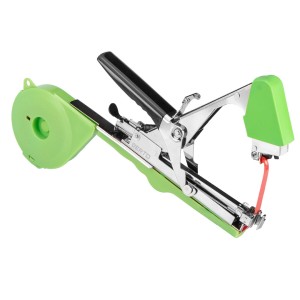 Urządzenie do podwiązywania roślin ogrodowy zestaw 25m taśmy + zszywek Verto