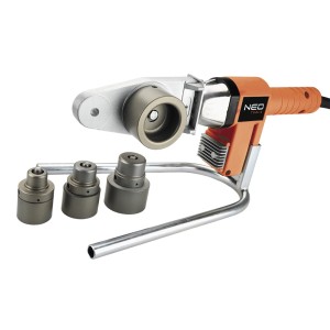 Zgrzewarka do rur sieciowa z tworzyw sztucznych 650W, 4 tuleje Neo