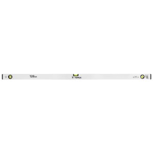 Poziomnica aluminiowa lekka precyzyjna anodowana 120 cm, 3 libelle Topex