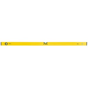 Poziomnica aluminiowa lekka precyzyjna typ 500, 120 cm, 2 libelle Topex