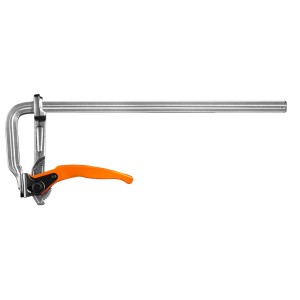 Ścisk stolarski zapadkowy 400 x 120 mm gruba szyna (F-clamp) Neo Tools