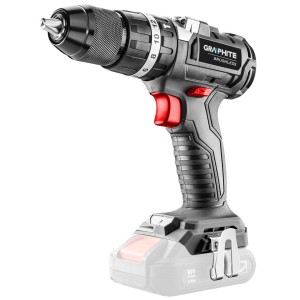 Wiertarko-wkrętarka akumulatorowa bezszczotkowa z udarem Energy+ 18V, Li-Ion, 13 mm, solo Graphite