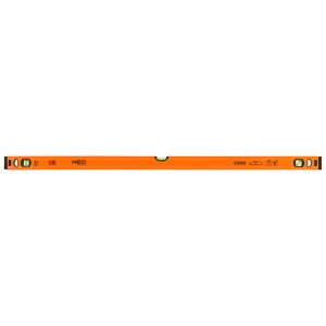 Poziomnica aluminiowa lekka S 300, 3 libelle frezowana poziomica, 120 cm Neo