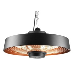 Promiennik sufitowy 2000W, aluminiowy, z pilotem, włącznik, element grzejny halogen lamp grzewcza Neo