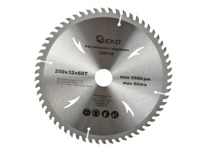 Tarcza do cięcia drewna widiowa  250x32x60 do krajzegi PROFI