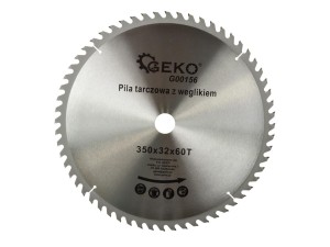 Tarcza do cięcia drewna widiowa  350x32x60 do krajzegi PROFI