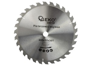 Tarcza do cięcia drewna widiowa  400x32x30 do krajzegi PROFI