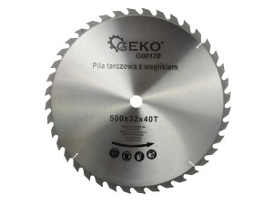 Tarcza do cięcia drewna widiowa  500x32x40 do krajzegi PROFI