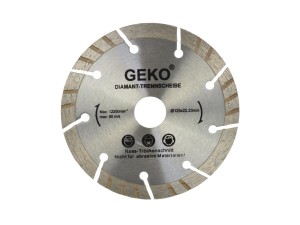 Tarcza diamentowa do cięcia betonu 125mm szara-laser Geko