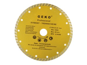 Tarcza diamentowa do cięcia Betonu Kamienia 180mm turbo  PRO