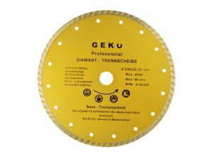 Tarcza diamentowa do cięcia Betonu Kamienia 230mm turbo  PRO