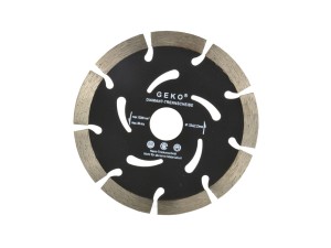 Tarcza diamentowa do cięcia betonu 125mmx10mm/czarna/GEKO Geko