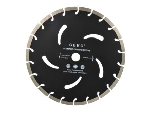 Tarcza diamentowa czarna do betonu 300x10x25,4mm GEK Geko