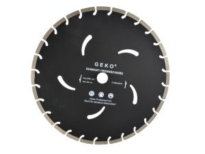 Tarcza diamentowa czarna do betonu 400x10x32mm GEK Geko